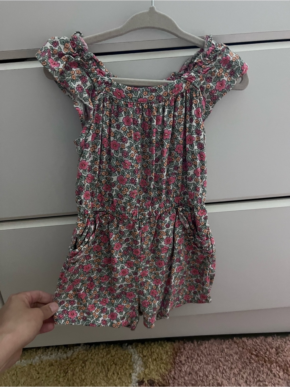 Cat & Jack Floral Romper